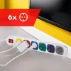 Сетевой фильтр MACLEAN MCE509 W — 6 розеток, 1,5 м Photo 3