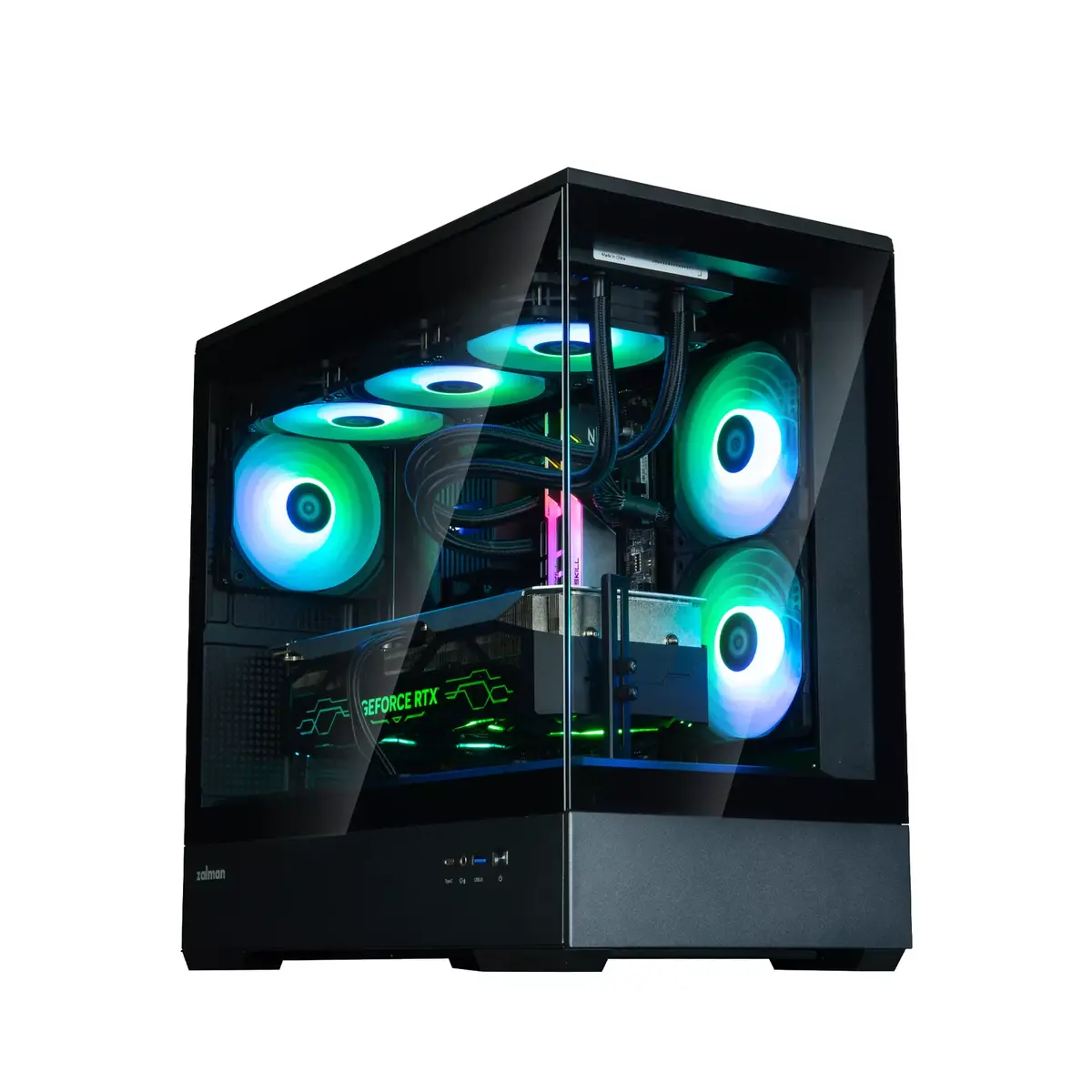 Компьютерный корпус Zalman P30 Black V2 Photo 7