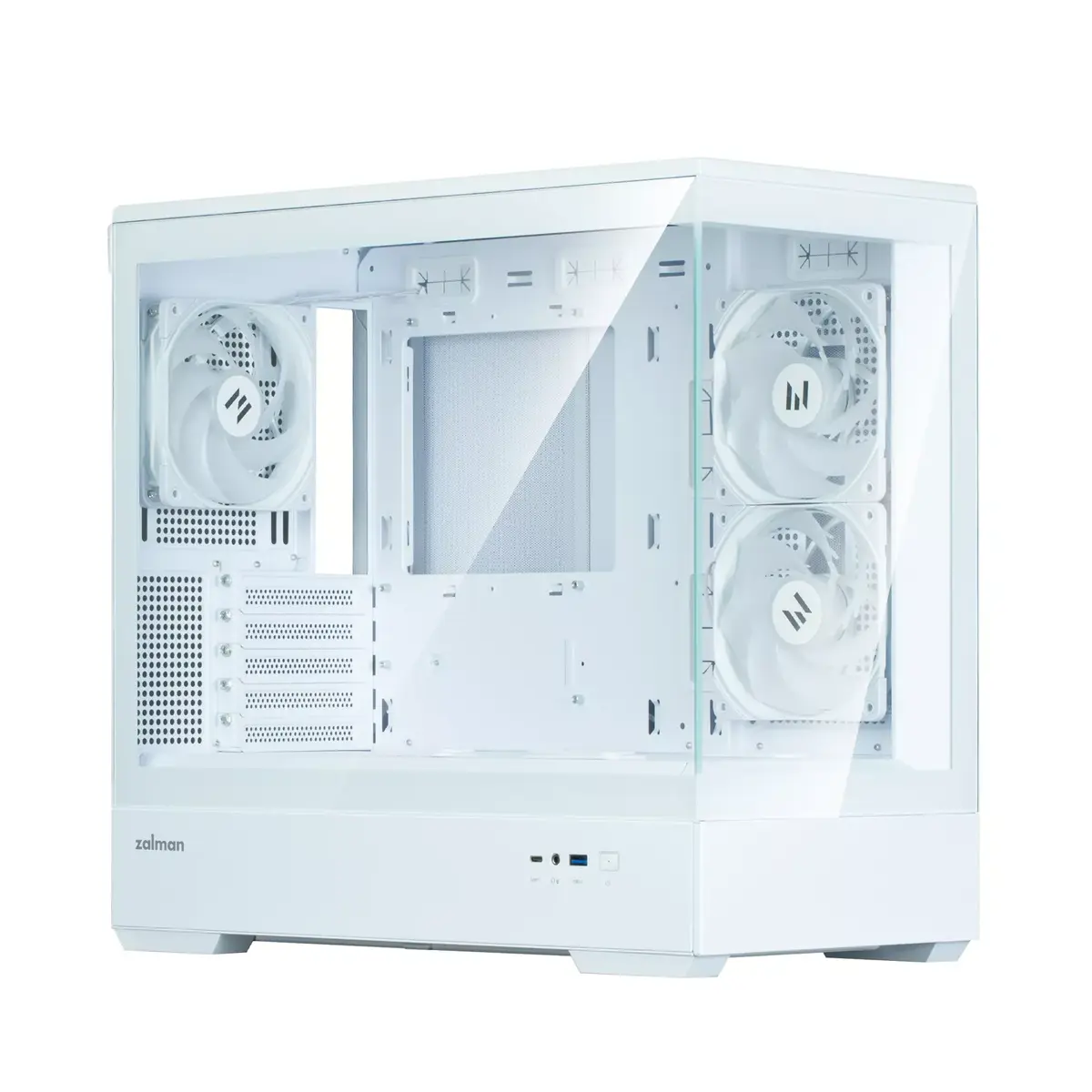 Компьютерный корпус Zalman P30 White V2 Photo 5