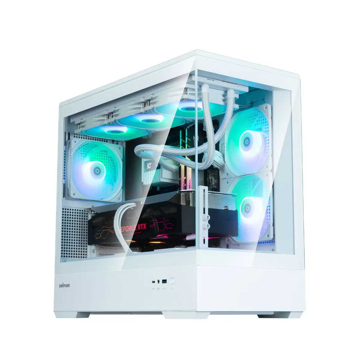 Компьютерный корпус Zalman P30 White V2 Photo 6