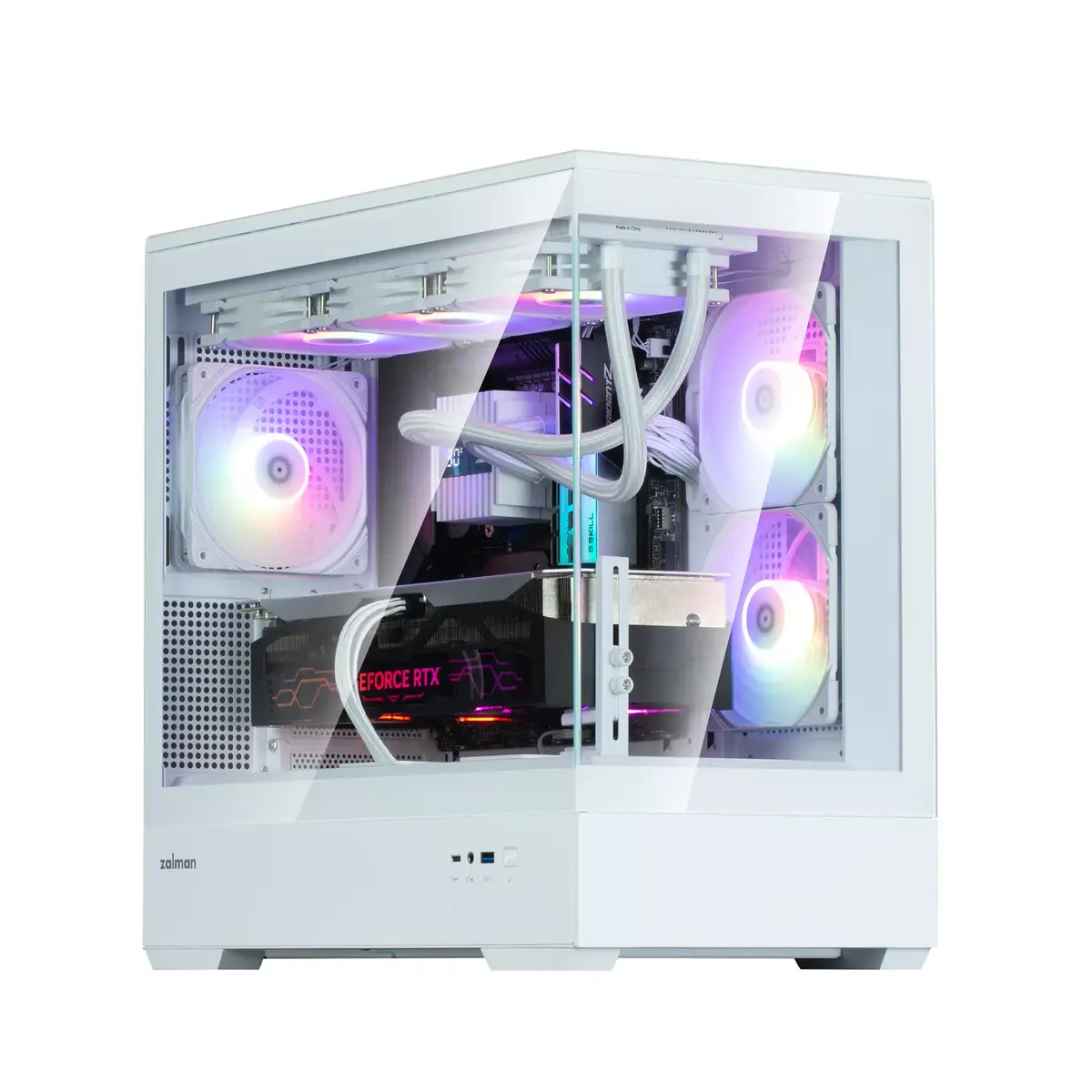 Компьютерный корпус Zalman P30 White V2 Photo 8
