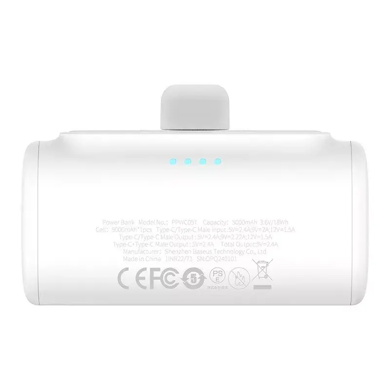 Portable Charger Baseus Compact P10068306213-00 Photo 4