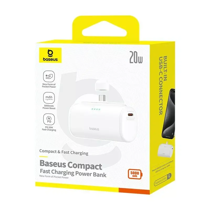 Portable Charger Baseus Compact P10068306213-00 Photo 6