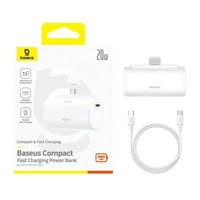 Portable Charger Baseus Compact P10068306213-00 Photo 7