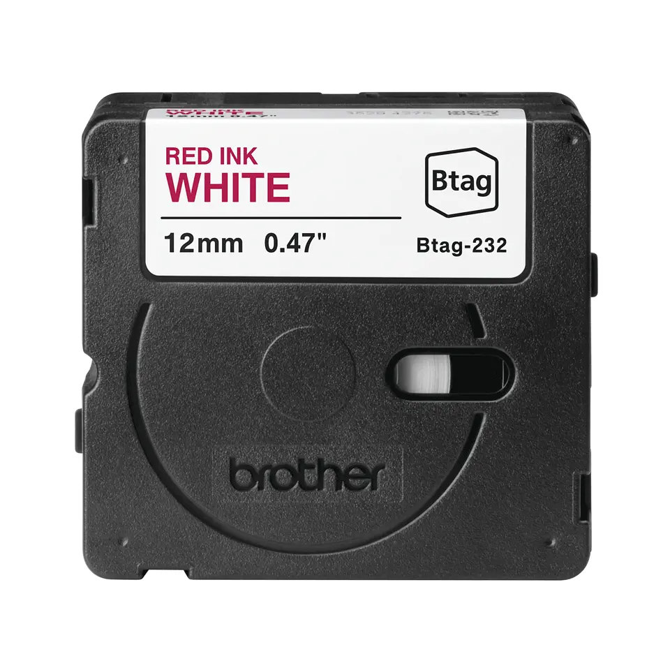Brother BTAG-232 Lente Sarkans uz baltas Photo 3