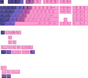 Кейкапы GLORIOUS GPBT Gradient Nebula PBT Dye-Sub набор для ANSI-раскладки