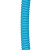 Spirālveida USB kabelis GLORIOUS GMMK Electric Blue Photo 3
