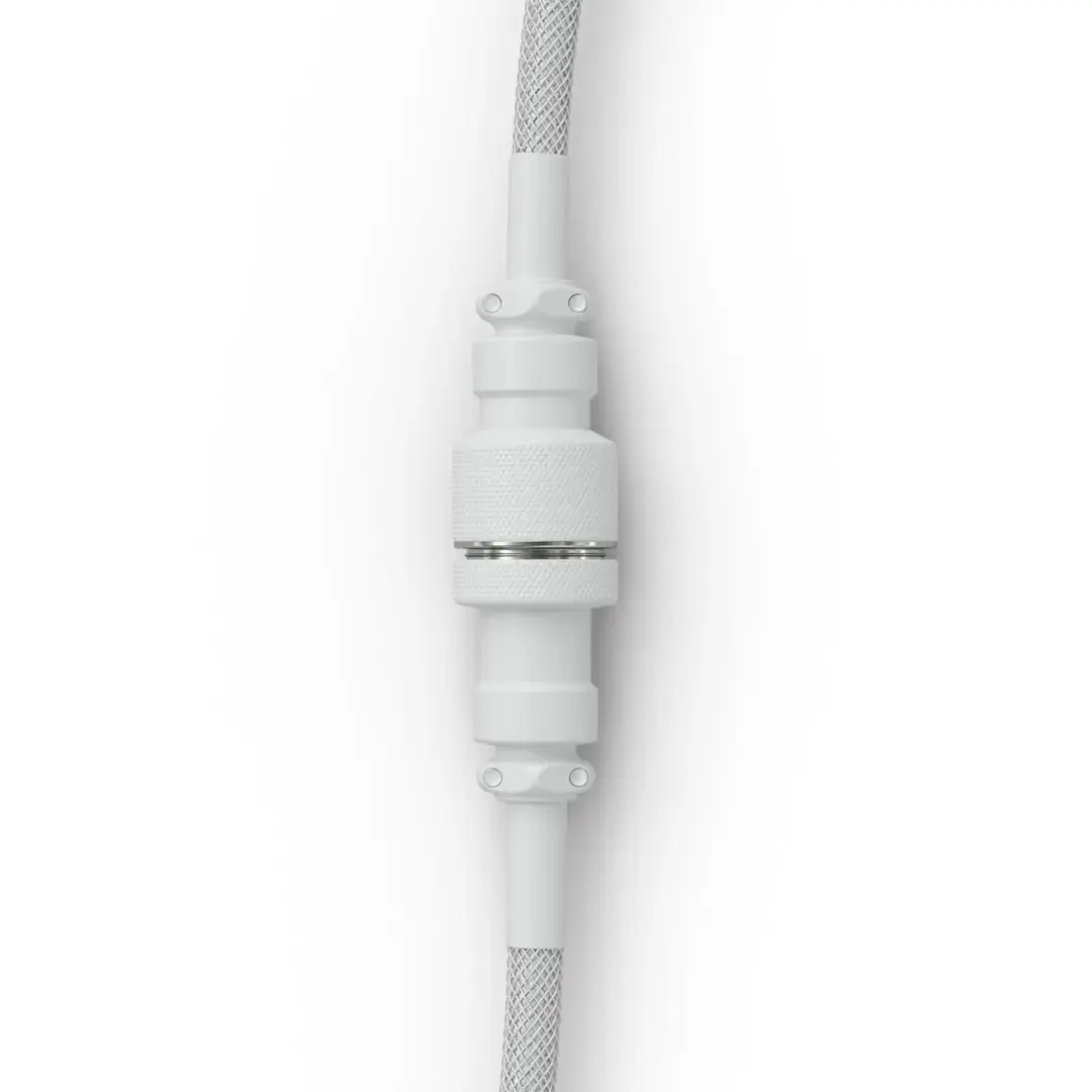 Coiled USB cable GLORIOUS GMMK Ghost White Photo 4
