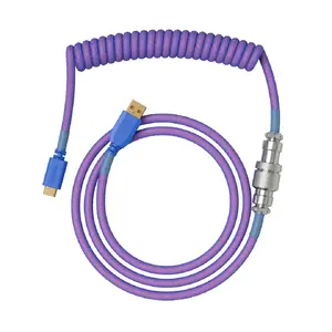 Coiled USB cable GLORIOUS GMMK Nebula 1.5 m RGB for keyboards