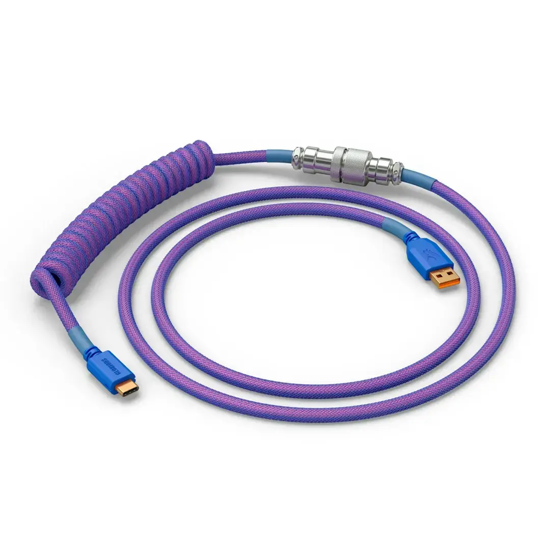Spirāles USB kabelis GLORIOUS GMMK Nebula 1,5 m RGB Photo 2
