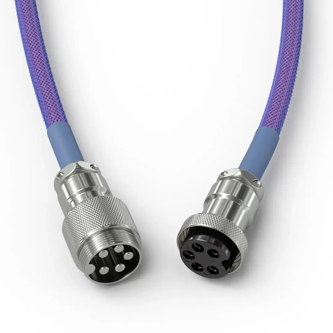 Spirāles USB kabelis GLORIOUS GMMK Nebula 1,5 m RGB Photo 5