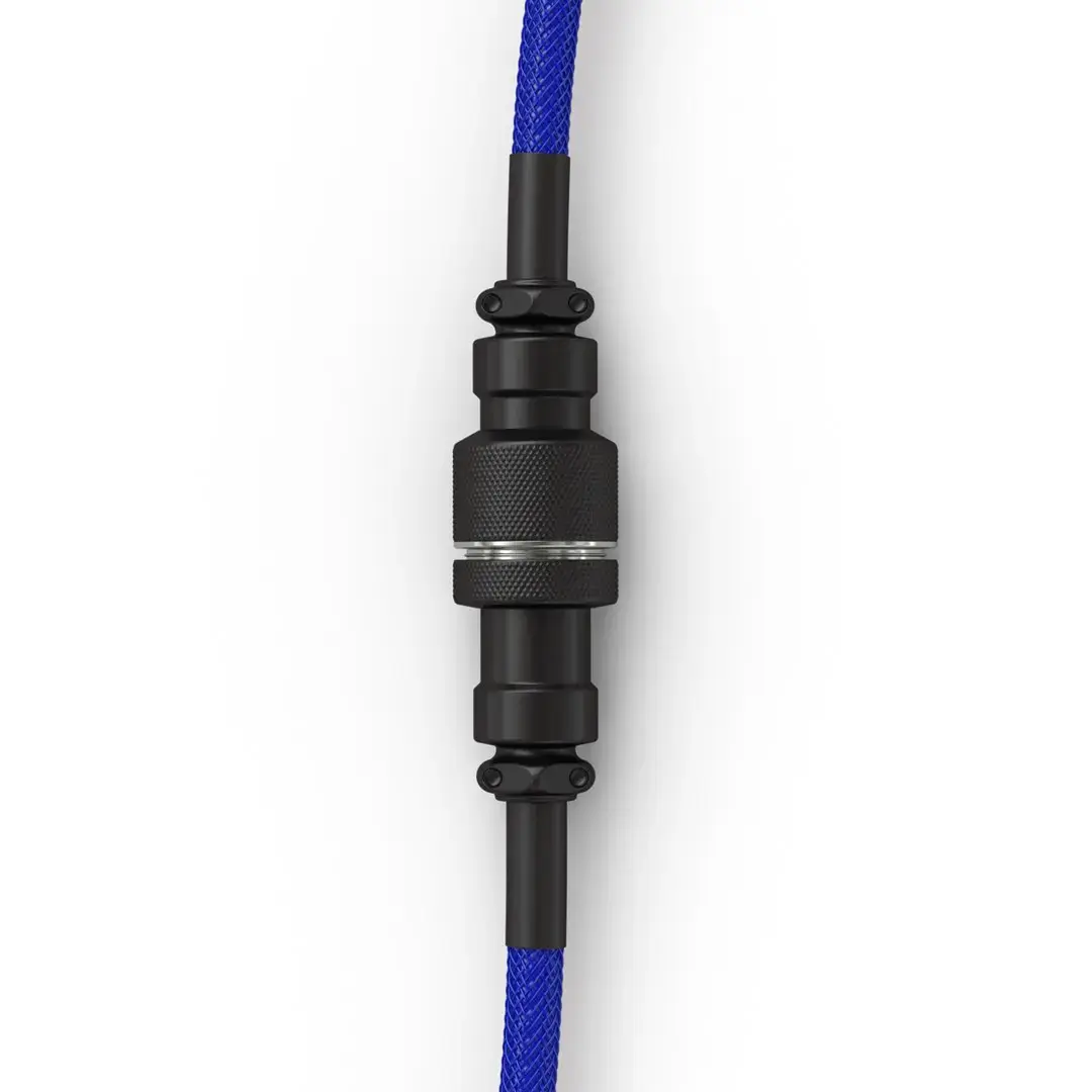 Vītots USB kabelis GLORIOUS GMMK Cobalt Blue Photo 4