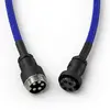 Vītots USB kabelis GLORIOUS GMMK Cobalt Blue Photo 5
