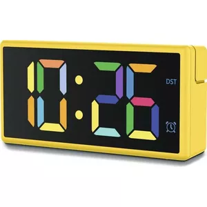 Цифровые будильник Hama Ibiza Желтый LCD Батарея USB