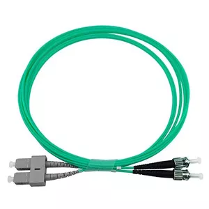 Оптоволоконный кабель BlueOptics SFP3233EU0.5MK SC ST OM3 0.5 м Аква