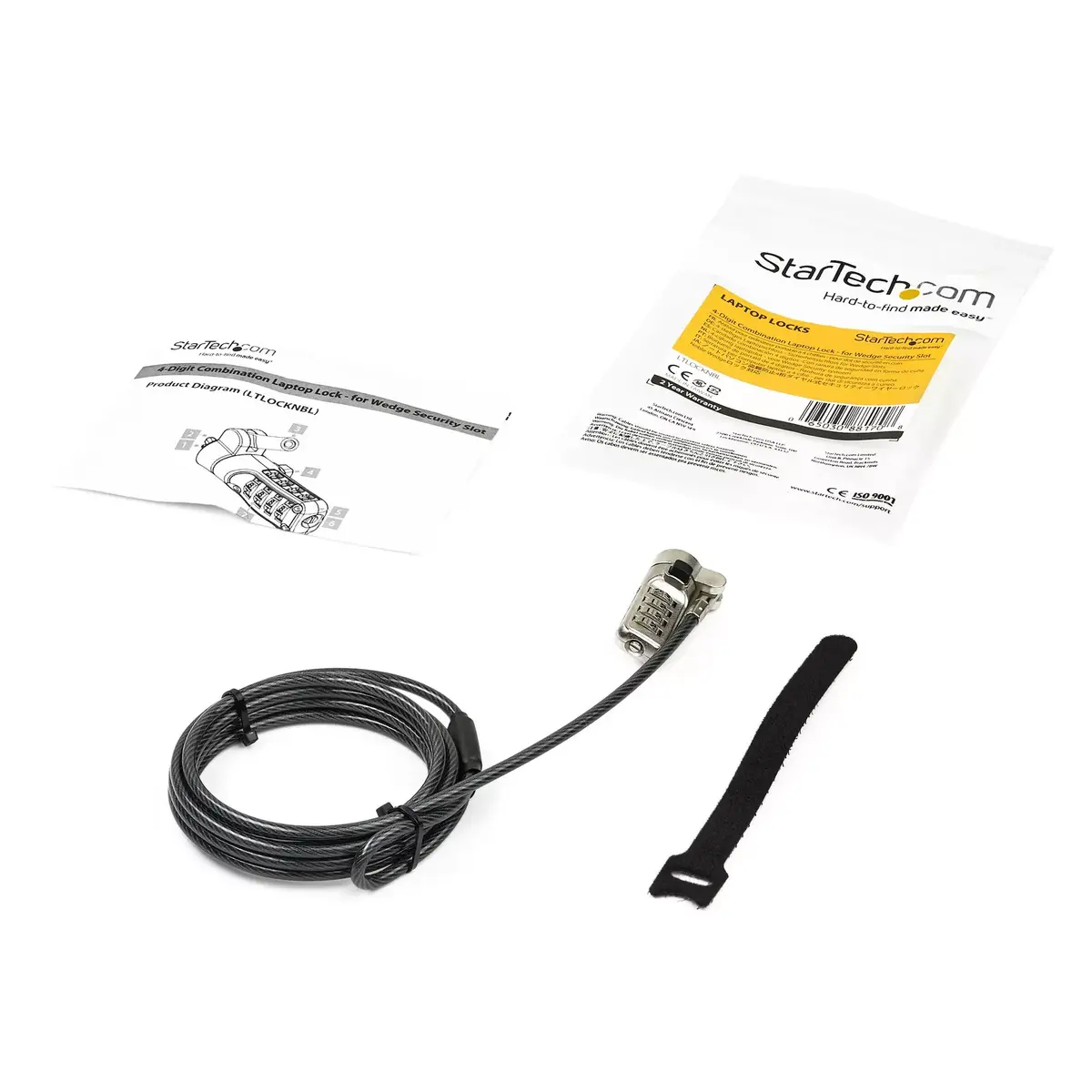 Laptop Cable Lock StarTech.com LTLOCKNBL Photo 4