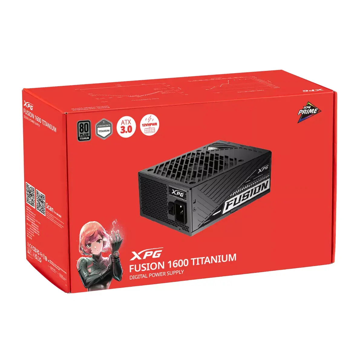 XPG FUSION 1600W ATX 3.0 power supply Photo 6