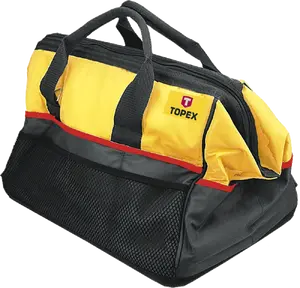 Tool bag Topex 46×30×33 cm with 9 pockets, portable hand tool organizer