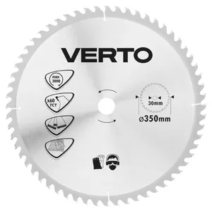 Ripzāģa disks Verto 61H144, 1 gab., svars 1.5 kg