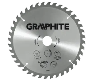 Дисковая пильная цепь GRAPHITE 300 x 30 мм, твердосплавные зубья, 40 зубьев
