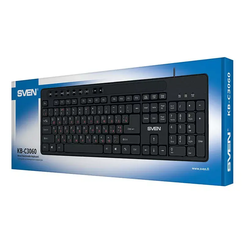 Клавиатура SVEN KB-C3060 проводная Photo 4