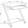 Computer Desk Techly ICA-TB 935B Photo 9