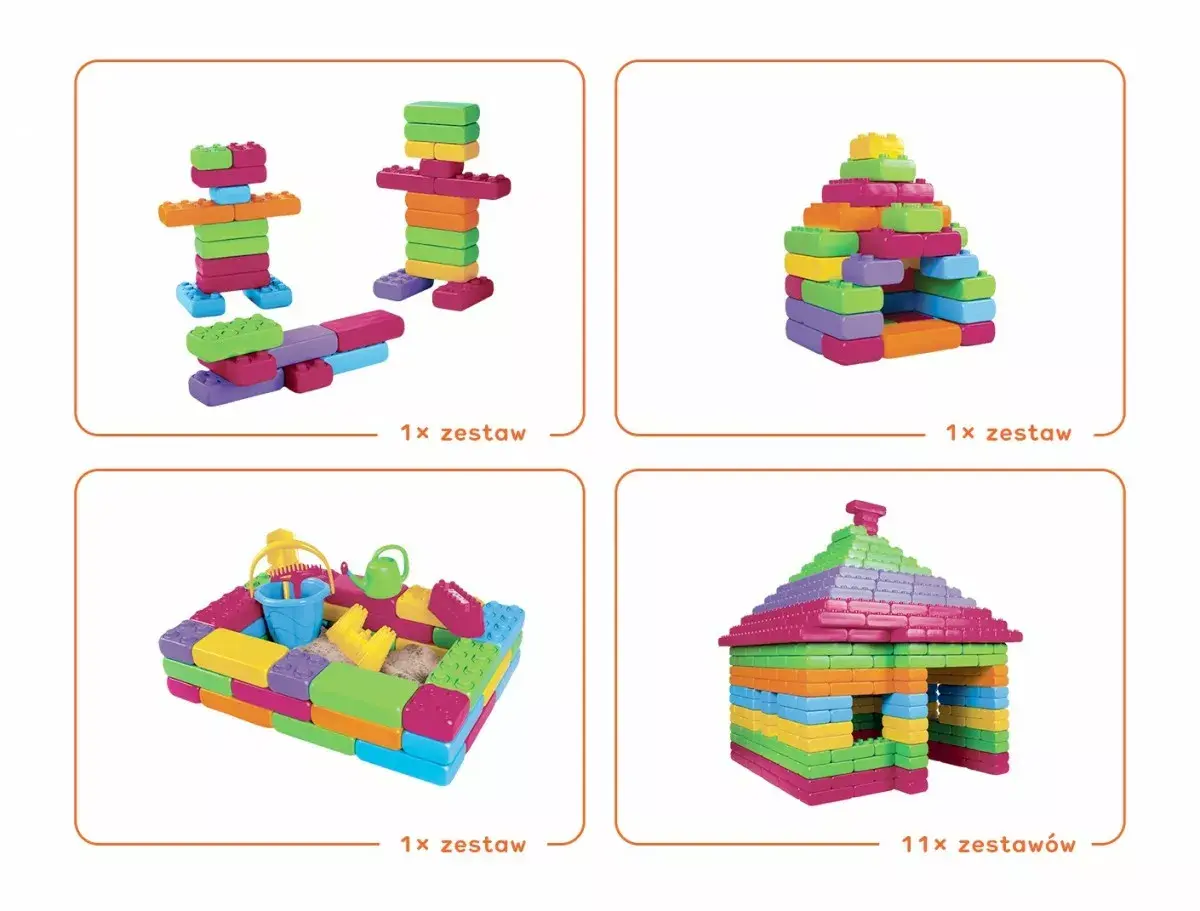Marioinex building bricks 33 pcs Pastel Photo 10