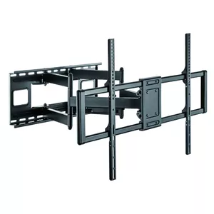 Techly Slim Wall Bracket for 60-120" LCD LED TV Black Maximum weight capacity 120 kg
