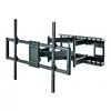 Techly Slim sienas stiprinājums 60-120" LCD LED televizoram melns Photo 3