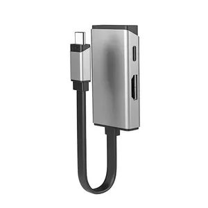 Laptop dock/port replicator ALOGIC ULCHDPD-SGR USB 3.2 Gen 1 Type-C, HDMI, PD up to 100W, Silver