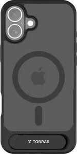 Adjustable PSTAND for iPhone 16 by Torras, model X00FX1931, Black, lightweight foldable stand