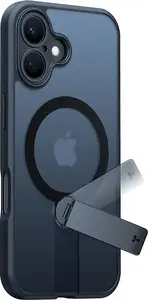 Torras PSTAND SPIN SERIES iPhone 16 melna regulējama augstuma un rotējoša statīva