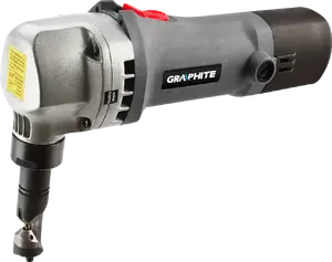 Ножницы по металлу GRAPHITE 59G401 500 Вт с чемоданом — электрический инструмент для резки листового металла