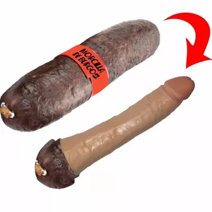 Dildo DIABLO PICANTE Silikons Sarkanā