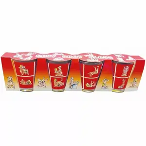 Набор стопок diablo picante D-241800 — 4 шт., дизайн Kamasutra