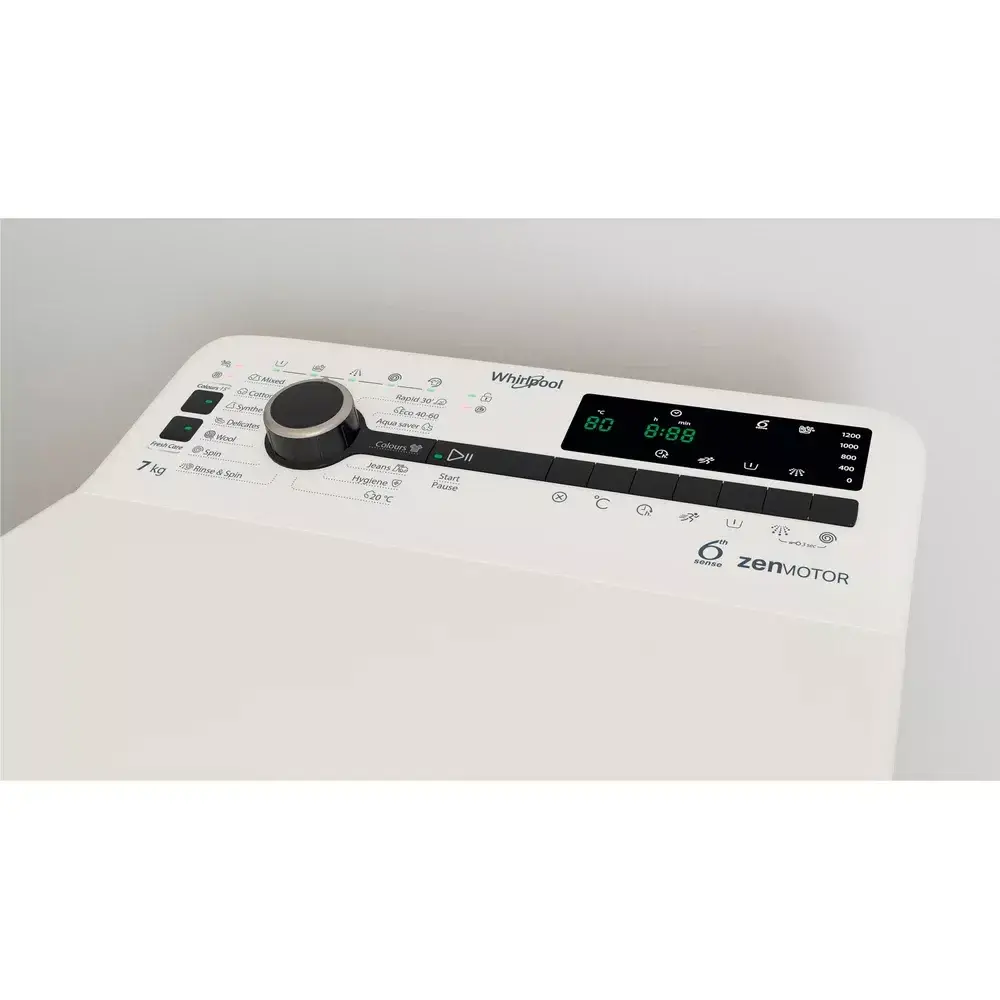 WHIRLPOOL TDLRB 7232BS EU вертикальная стиральная машина Photo 6