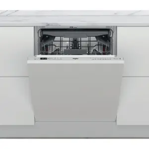 Built-in dishwasher Whirlpool W0I D734A S — full size 60 cm, 14 place settings, Energy class D, 10 programs