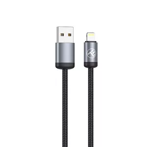 USB to Lightning cable Tellur TLL155761, 1 m, 3 A, black