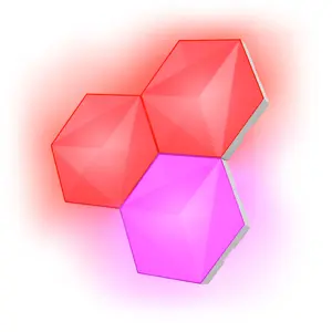 Trust GXT 903 VYBZ Hexagon Настенный светильник Белый RGB Multi AC