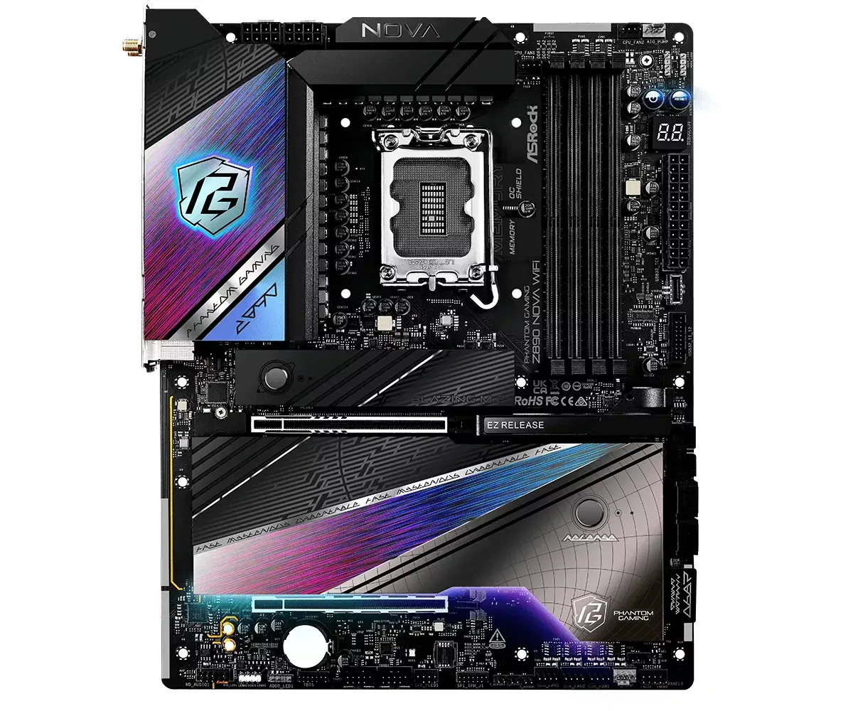 Pamatplate Asrock Phantom Gaming Z890 Nova WiFi, 90-MXBPS0-A0UAYZ Photo 2
