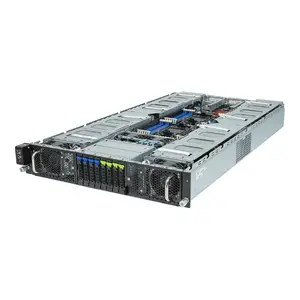 GIGABYTE G293 Rack 2U Server Chassis with Intel C741 Chipset LGA 4677 Socket E Support DDR4-SDRAM and Aspeed AST2600 Graphics