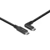USB 3.2 Type C Cable Lindy 1.5m 90° Right Angle Photo 3