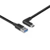 Lindy 1m USB 3.2 Type-A uz labās puses leņķa USB-C kabelis Photo 3