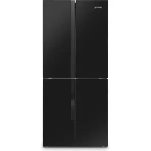 Gorenje G600 NRM818EMB side-by-side refrigerator Freestanding 427 L Black