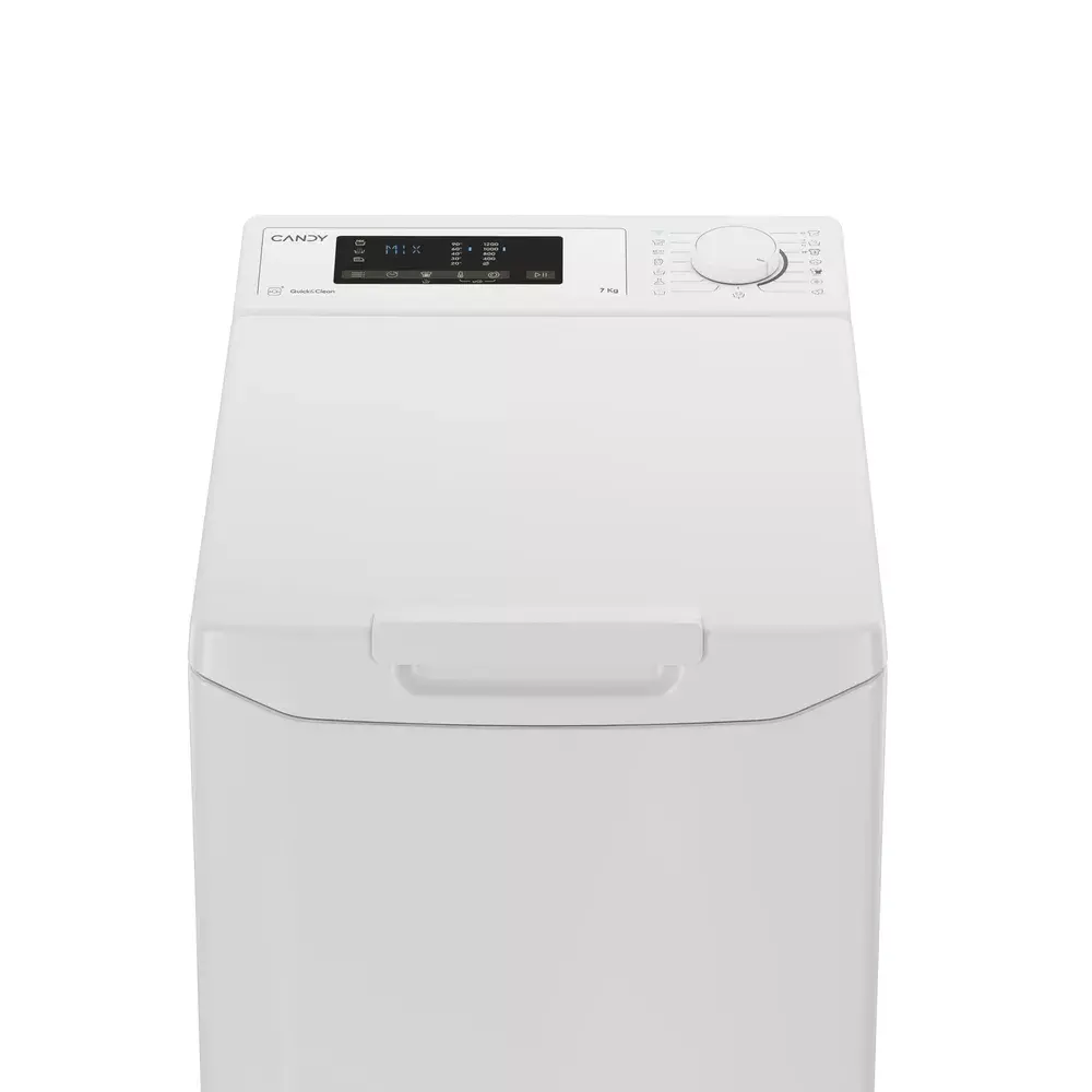 CANDY TCA273D3-S veļasmašīna ar augšu ielādi 7 kg Photo 4
