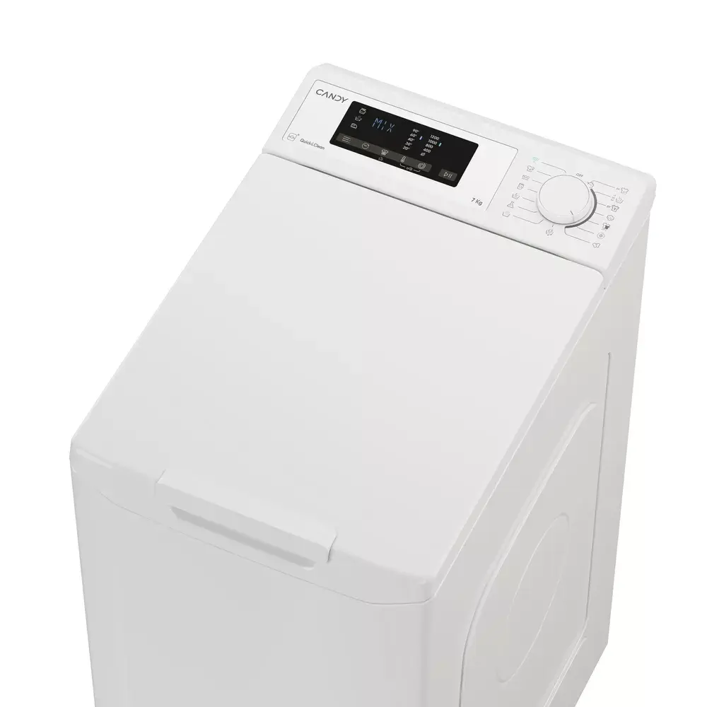 CANDY TCA273D3-S veļasmašīna ar augšu ielādi 7 kg Photo 7