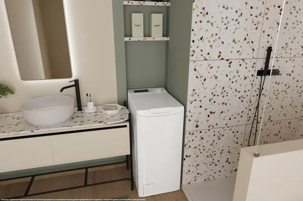 CANDY TCA273D3-S veļasmašīna ar augšu ielādi 7 kg Photo 12