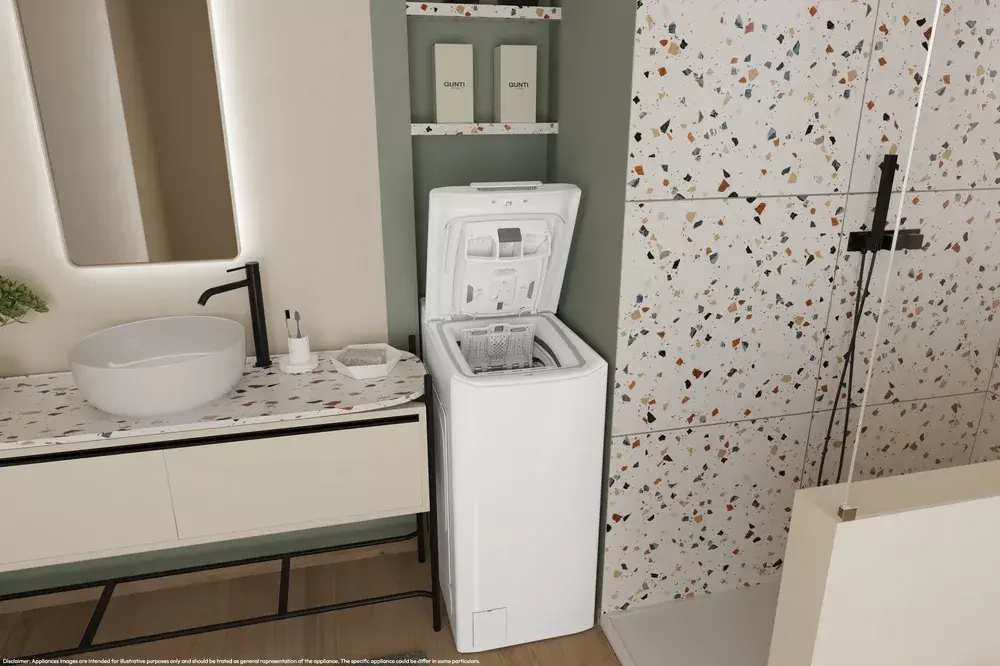 CANDY TCA273D3-S veļasmašīna ar augšu ielādi 7 kg Photo 14