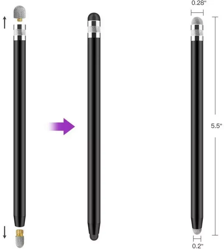 Stylus pen Tech‑Protect USP100 Black Photo 3