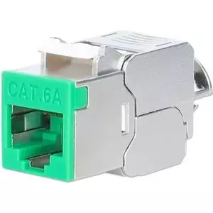 Сетевой кабель Intellinet Cat6a 10G STP Keystone-Modul зеленый 791335